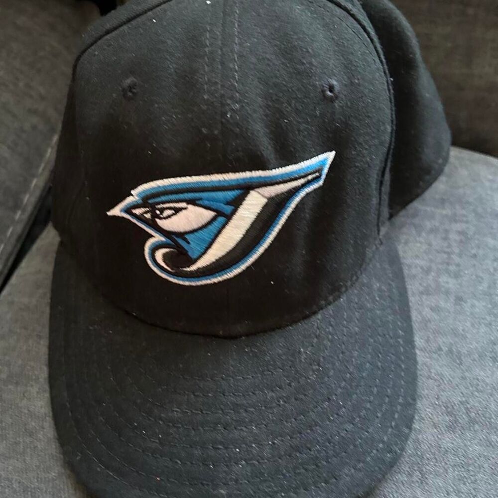 New-era Men's Black and Navy Hat